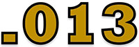 0.0130 Inch (in) Thickness CDA 260 Alloy Half Hard Temper Brass Sheet